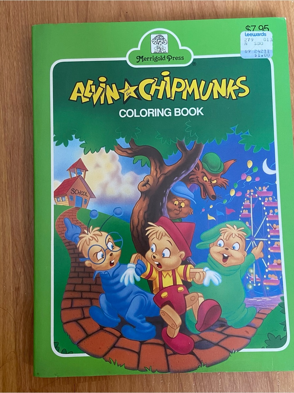 NWT Alvin and the Chipmunks Vintage 1990 Merrigold Press UNUSED